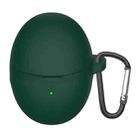 For Huawei FreeBuds 6 One-piece Wireless Earphone Silicone Protective Case(Dark Green) - 1