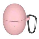 For Huawei FreeBuds 6 One-piece Wireless Earphone Silicone Protective Case(Pink) - 1