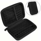 Mobile Hard Drive Data Cable Storage Bag Portable EVA Storage Box(Black) - 1