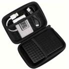 Mobile Hard Drive Data Cable Storage Bag Portable EVA Storage Box(Black) - 2
