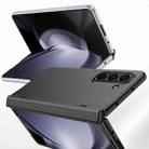 For Samsung Galaxy Z Fold6 5G Integrated Spring Axis Skin Feel Phone Case(Black) - 2