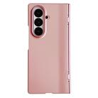 For Samsung Galaxy Z Fold7 5G Integrated Spring Axis Skin Feel Phone Case(Rose Gold) - 1