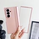 For Samsung Galaxy Z Fold7 5G Integrated Spring Axis Skin Feel Phone Case(Rose Gold) - 2