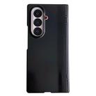 For Samsung Galaxy Z Fold7 5G Integrated Spring Axis Skin Feel Phone Case(Black) - 1