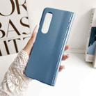 For Samsung Galaxy Z Fold3 5G Integrated Spring Axis Skin Feel Phone Case(Rose Gold) - 3