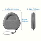 For AirPods Max Headset Storage Bag Waterproof Hard Shell Protective Case(Grey) - 2