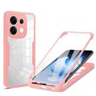 For OPPO Reno13 5G Global 360 Degrees Full Body Phone Case(Pink) - 1