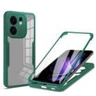 For OPPO Reno13 F 4G / 5G 360 Degrees Full Body Phone Case(Green) - 1