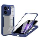 For OPPO Reno13 F 4G / 5G 360 Degrees Full Body Phone Case(Blue) - 1