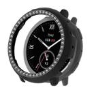 For Amazfit Active 2 Diamond Half Coverage PC Watch Protective Case(Black) - 1