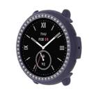 For Amazfit Active 2 Diamond Half Coverage PC Watch Protective Case(Ink Blue) - 2