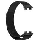 For Huawei Band 10 / 9 / 8 xDfind Milanese Metal Watch Band(Black) - 3