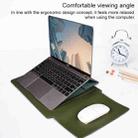 PU05 Sleeve Leather Case Carrying Bag for 13.3 inch Laptop(Green) - 3