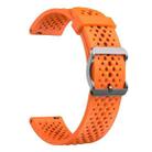 22mm xDfind Silicone Strap(Orange) - 2