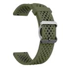 22mm xDfind Silicone Strap(Army Green) - 2