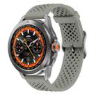 22mm xDfind Silicone Strap(Titanium Grey) - 1