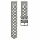 22mm xDfind Silicone Strap(Titanium Grey) - 3
