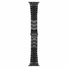 For Apple Watch 46mm / 49mm / 45mm / 44mm Quick Release Five-bead Metal Watch Band(Black) - 2