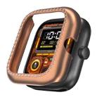 For vivo Watch GT Diamond Half Coverage Hollow PC Watch Protective Case(Rose Gold) - 1