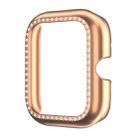 For vivo Watch GT Diamond Half Coverage Hollow PC Watch Protective Case(Rose Gold) - 3