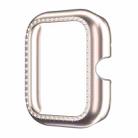 For vivo Watch GT Diamond Half Coverage Hollow PC Watch Protective Case(Frosted Starlight) - 3