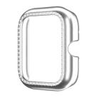 For vivo Watch GT Diamond Half Coverage Hollow PC Watch Protective Case(Silver) - 3