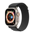 For Apple Watch 42mm / 41mm / 40mm / 38mm xDfind Aline Nylon Loop Watch Band(Dark Grey) - 1