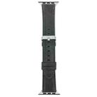 For Apple Watch 42mm / 41mm / 40mm / 38mm xDfind Crazy Horse Texture Leather Watch Band(Green) - 2