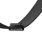 22mm xDfind Milanese Stainless Steel Watch Band(Black) - 3