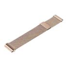 22mm xDfind Milanese Stainless Steel Watch Band(Rose Gold) - 2