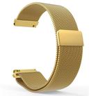 14mm xDfind Milanese Stainless Steel Watch Band(Gold) - 1