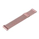 14mm xDfind Milanese Stainless Steel Watch Band for Garmin Lily 2(Rose Pink) - 2
