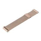 18mm xDfind Milanese Stainless Steel Watch Band for Fossil Female Sport / Charter HR / Gen 4 Q Venture H(Rose Gold) - 2