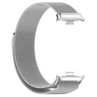For Xiaomi Smart Band 9 Pro / 8 Pro xDfind Milan Magnetic Steel Mesh Watch Band(Silver) - 3