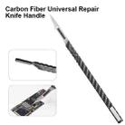 QianLi TX01 Carbon Fibre Non-Magnetic Anti-Static Universal Knife Handle - 2