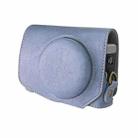 For Canon G7 X Mark III / G7X3 Retro Litchi Texture Leather Full Body Camera Case Bag with Strap(Blue) - 2