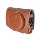 For Canon G7 X Mark III / G7X3 Retro Litchi Texture Leather Full Body Camera Case Bag with Strap(Coffee) - 2
