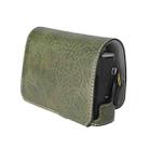 For Canon G7 X Mark III / G7X3 Retro Litchi Texture Leather Full Body Camera Case Bag with Strap(Green) - 3