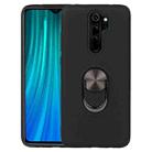 For Xiaomi Redmi 9 360 Degree Rotating Multifunctional Stent PC+TPU Case with Magnetic Invisible Holder(Black) - 1