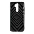 For Xiaomi Redmi 9 360 Degree Rotating Multifunctional Stent PC+TPU Case with Magnetic Invisible Holder(Black) - 2