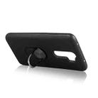 For Xiaomi Redmi 9 360 Degree Rotating Multifunctional Stent PC+TPU Case with Magnetic Invisible Holder(Black) - 3