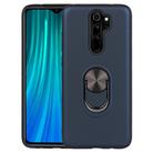 For Xiaomi Redmi 9 360 Degree Rotating Multifunctional Stent PC+TPU Case with Magnetic Invisible Holder(Navy Blue) - 1