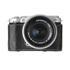 For FUJIFILM X-M5 Retro Litchi Texture Leather Full Body Camera Case Bag with Strap(Black) - 2