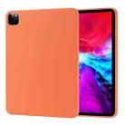 For iPad Pro 11 (2020) Liquid Silicone Shockproof Full Coverage Tablet Case(Orange) - 1