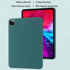 For iPad Pro 12.9 (2020) Liquid Silicone Shockproof Full Coverage Tablet Case(Mint Green) - 4