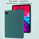 For iPad Pro 12.9 (2020) Liquid Silicone Shockproof Full Coverage Tablet Case(Orange) - 3