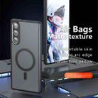 For ZTE nubia Red Magic 10 Air Armor MagSafe PC Hybrid TPU Phone Case(Frosted Black) - 2