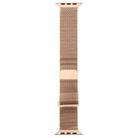 For Apple Watch 42mm / 41mm / 40mm / 38mm Double-section Magnetic Milanese Titanium Watch Band(Rose Gold) - 3
