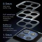 For Motorola Moto G86 / G86 Power 5G Armor MagSafe PC Hybrid TPU Phone Case(Frosted Black) - 3