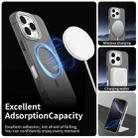 For iPhone 16 Pro Candy Diamond Magsafe Frosted PC Hybrid TPU Phone Case(Black) - 3